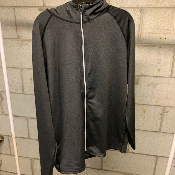 Womens Full Zip Athletic Running Hooded Jackets - Picture 3 of 3